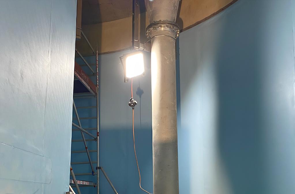 B25 Water Tower BA1 (D), Polymeric Sheet Membrane.