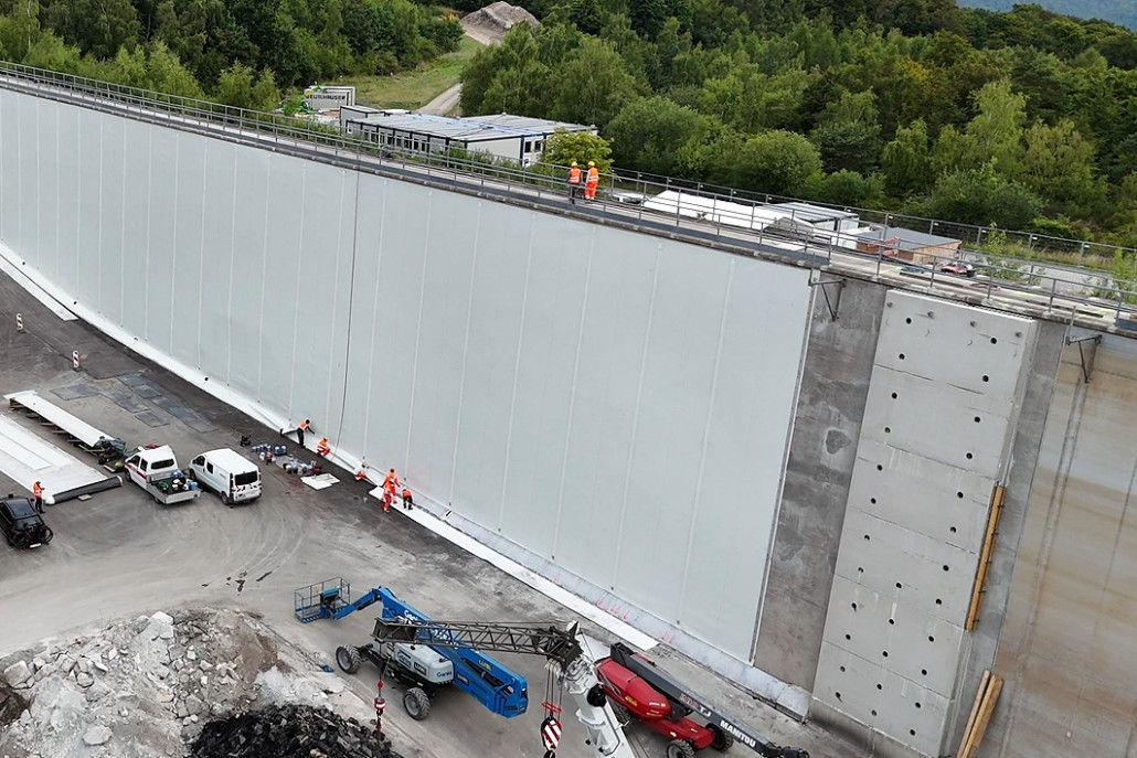 Pumped Storage Plant Waldeck 1 (D), New Geomembrane System.